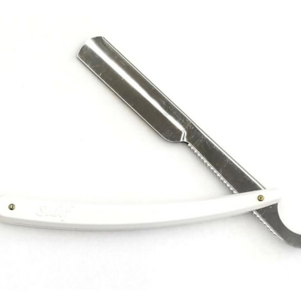 Turkish razor available colors, red and white